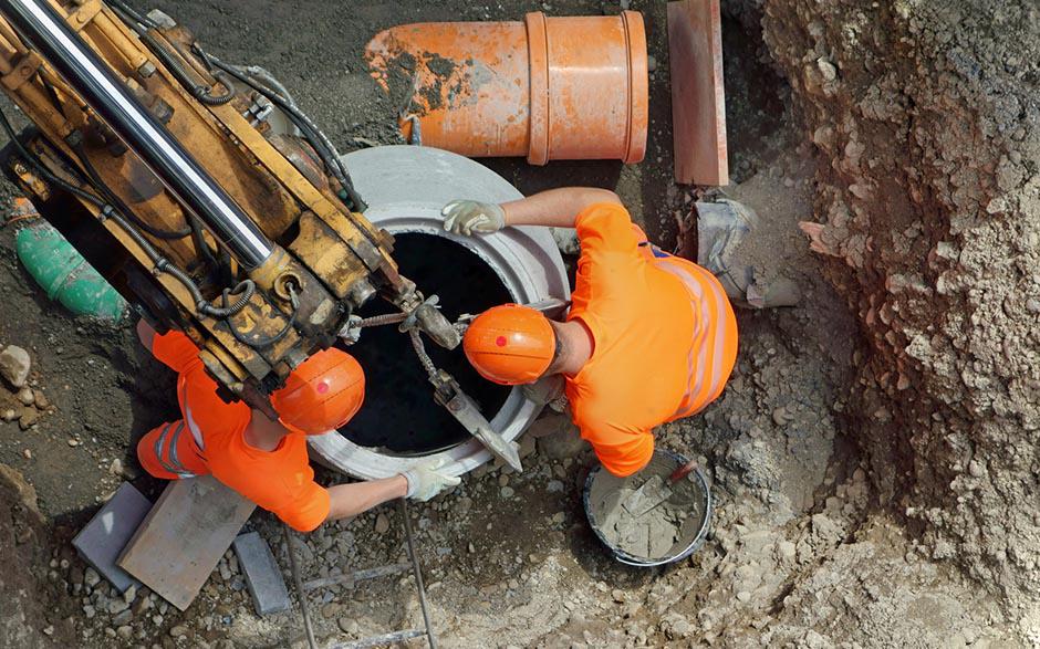 canalisation assainissement Marolles-en-Hurepoix