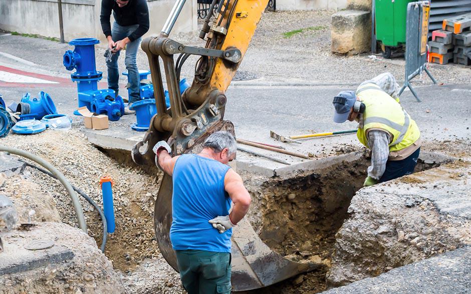 canalisation assainissement Marolles-en-Hurepoix